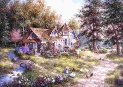 Puzzle Dennis Lewan: Glacier Ridge Manor / 0510 /