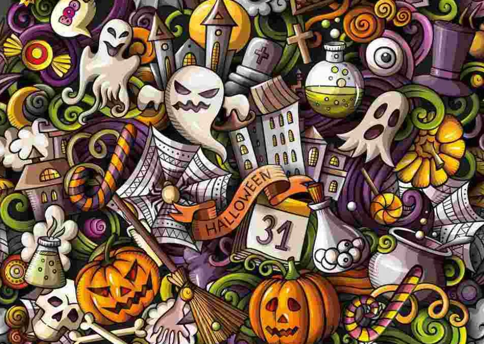 Puzzle dia das Bruxas