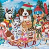 Puzzle Dia de neve!