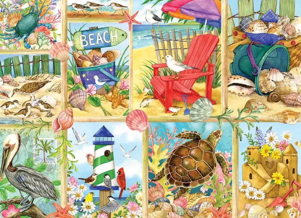 Puzzle Dia na praia