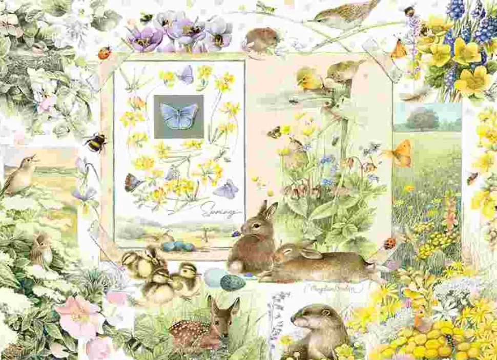 Puzzle Diário da Natureza: primavera