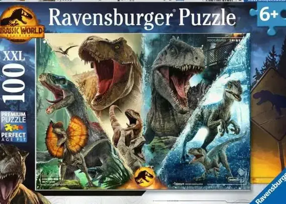 Puzzle Domínio do Mundo Jurássico