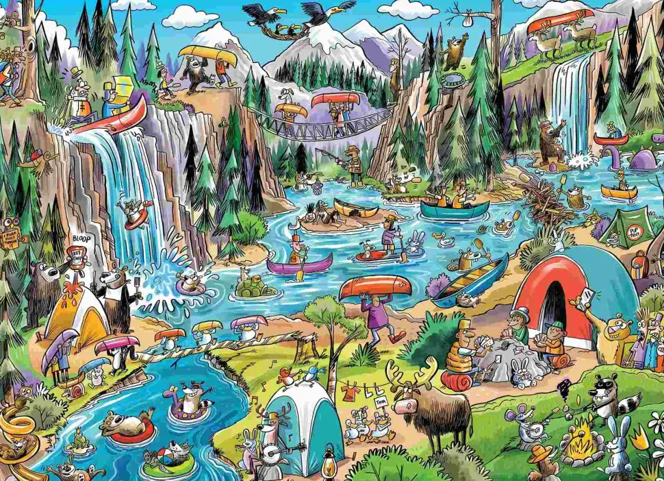 Puzzle DoodleTown: Portage Pandemonium