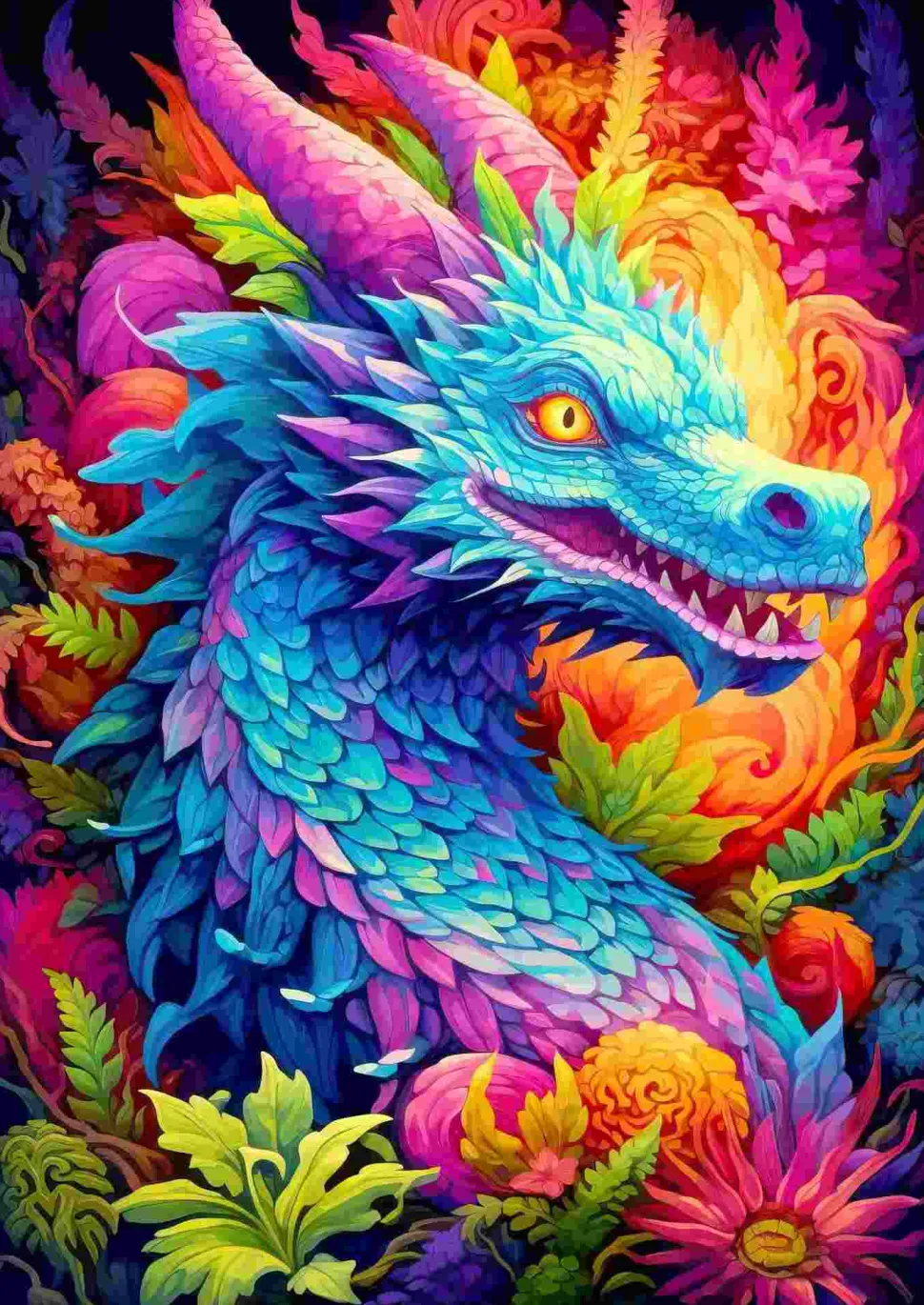 Puzzle Dragão Celestial