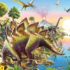 Puzzle Estegossauro 60 dielikov + figura