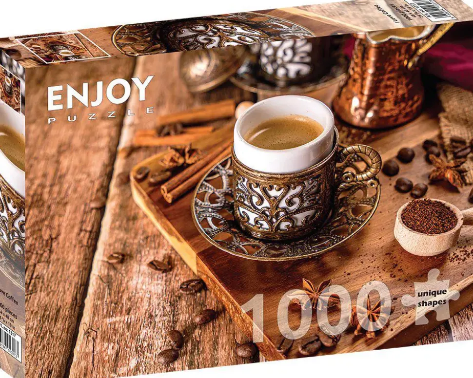 Puzzle Eu amo café