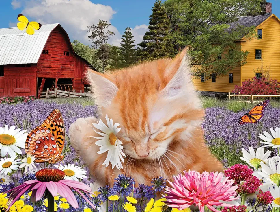 Puzzle Eu Amo Flores