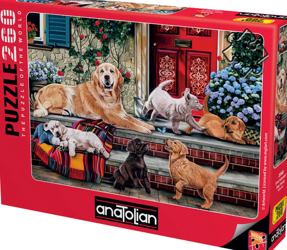 Puzzle Família canina