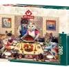 Puzzle Família de Gato