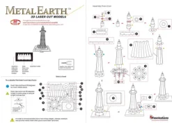 Puzzle Farol de metal 3D