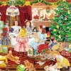Puzzle Festa de chá de Natal para raparigas