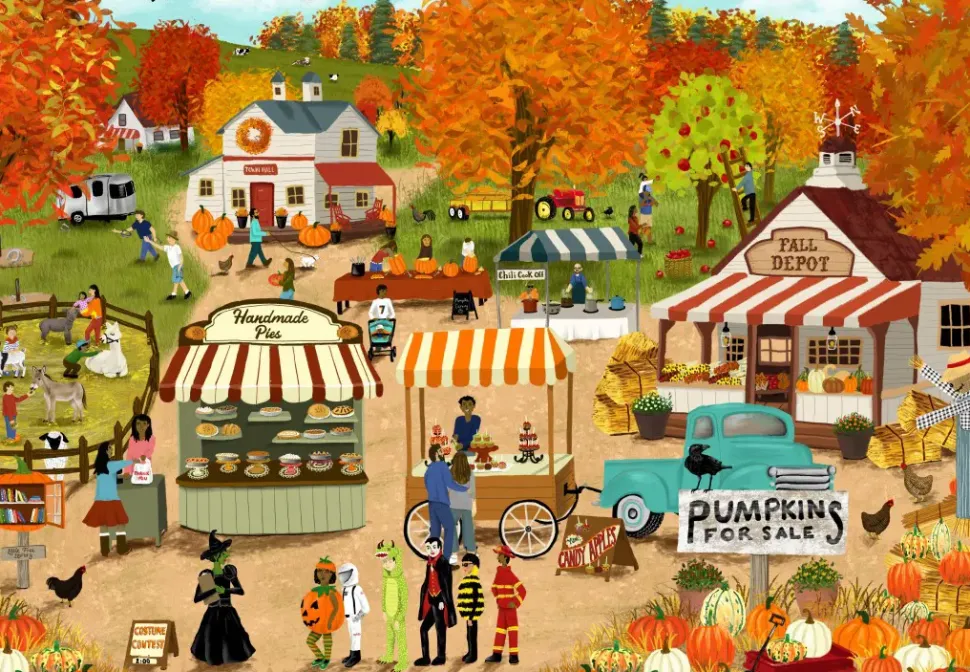 Puzzle Festival de outono