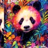 Puzzle Filhote de panda brincalhão