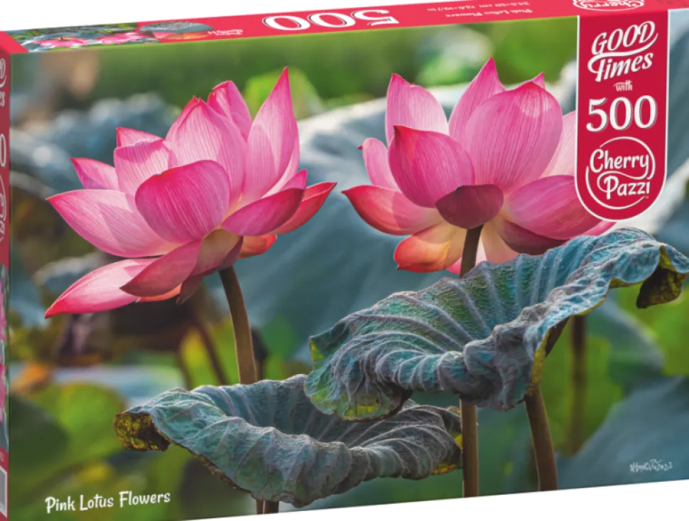 Puzzle Flores de lótus rosa