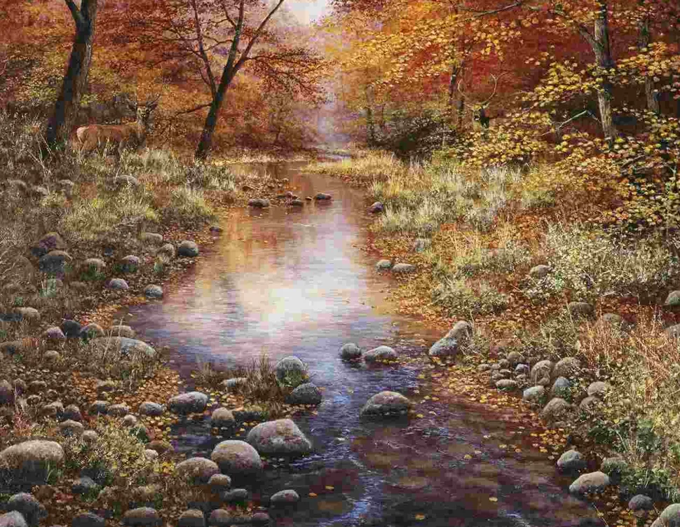 Puzzle Floresta Dourada XXL
