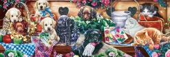 Puzzle Flower Box Playground