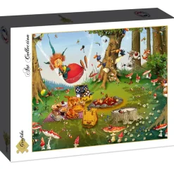 Puzzle François Ruyer: Piquenique da Bruxa