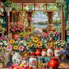Puzzle Fuga floral