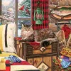 Puzzle Gato de cabana