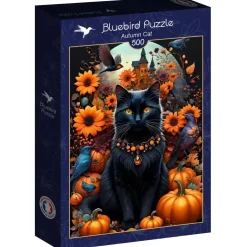 Puzzle Gato de Outono