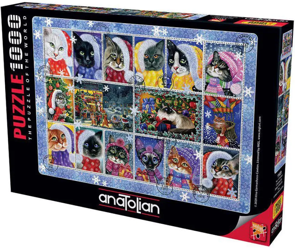 Puzzle Gatos de Natal