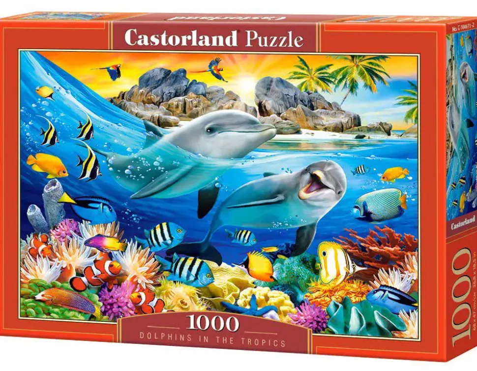 Puzzle Golfinhos nos Trópicos