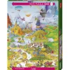 Puzzle Guillermo Mordillo: Idílio à beira do lago
