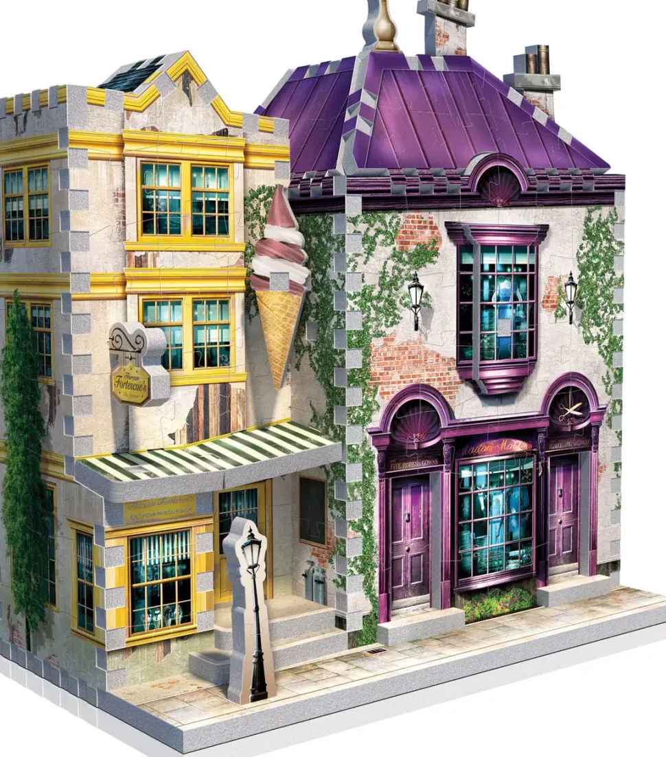 Puzzle Harry Potter: Madam Malkinas e Florean Fortescues Ice Cream 3D