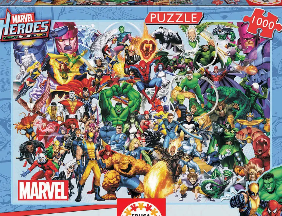 Puzzle Heróis da Marvel