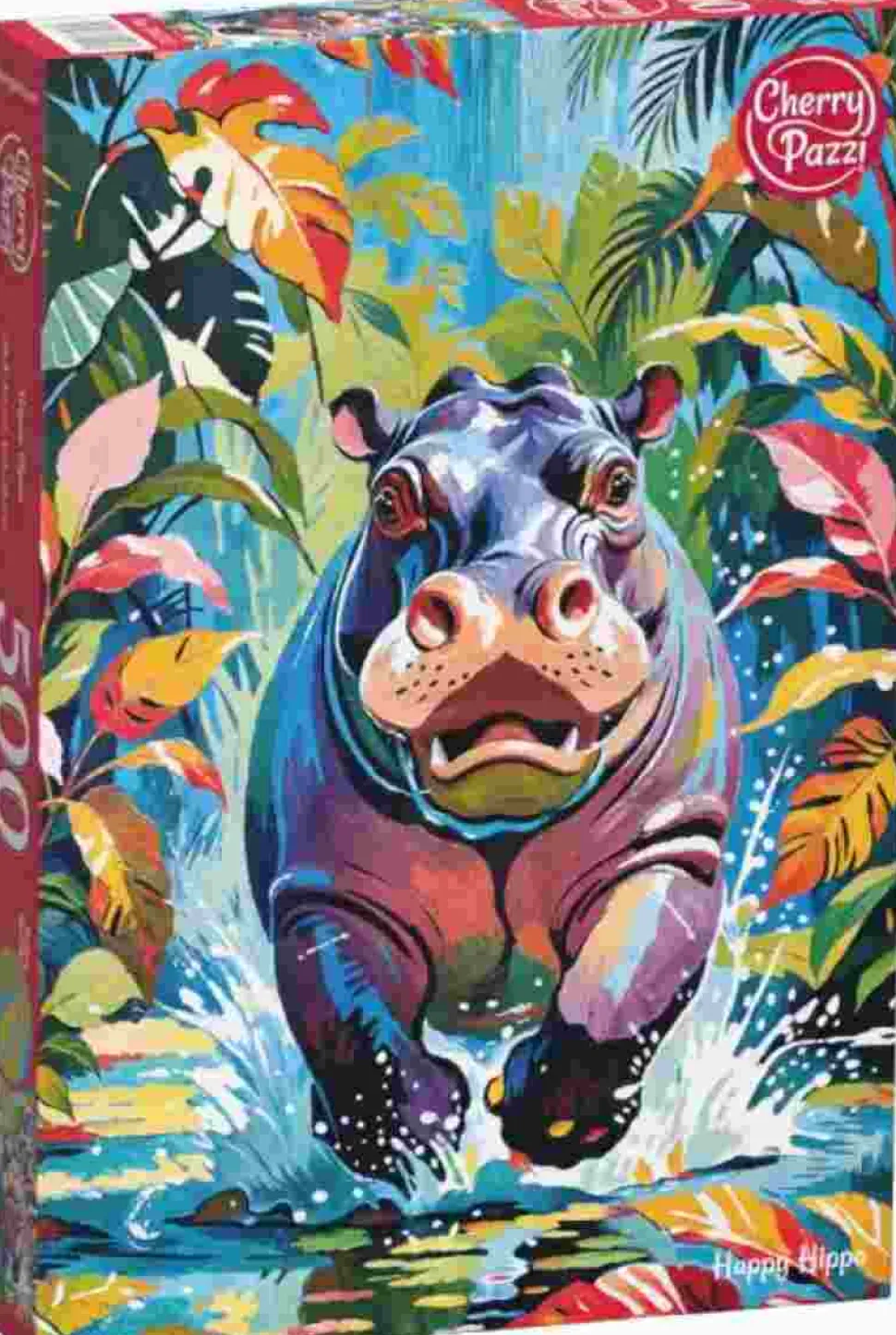 Puzzle Hipopótamo feliz