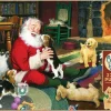 Puzzle Hora de brincar do Papai Noel