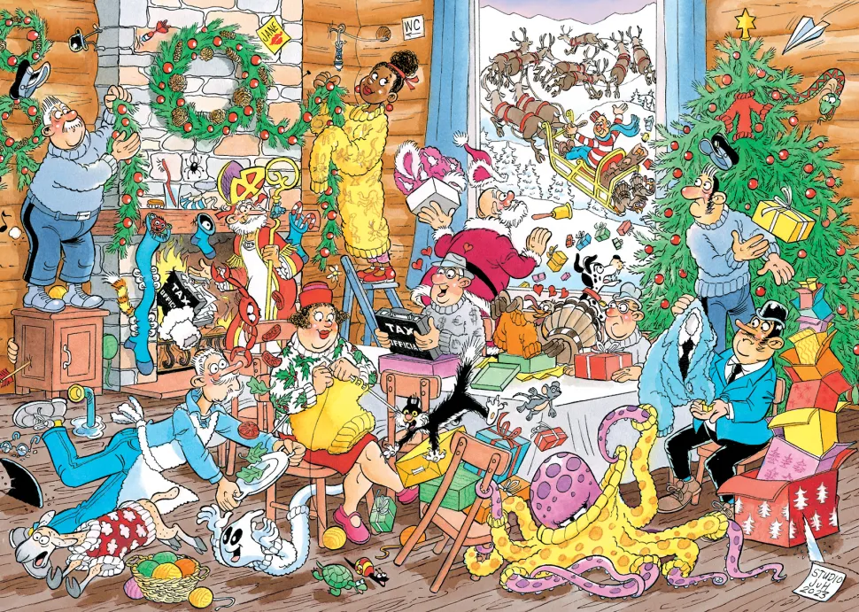 Puzzle Jan Van Haasteren: Natal de lã