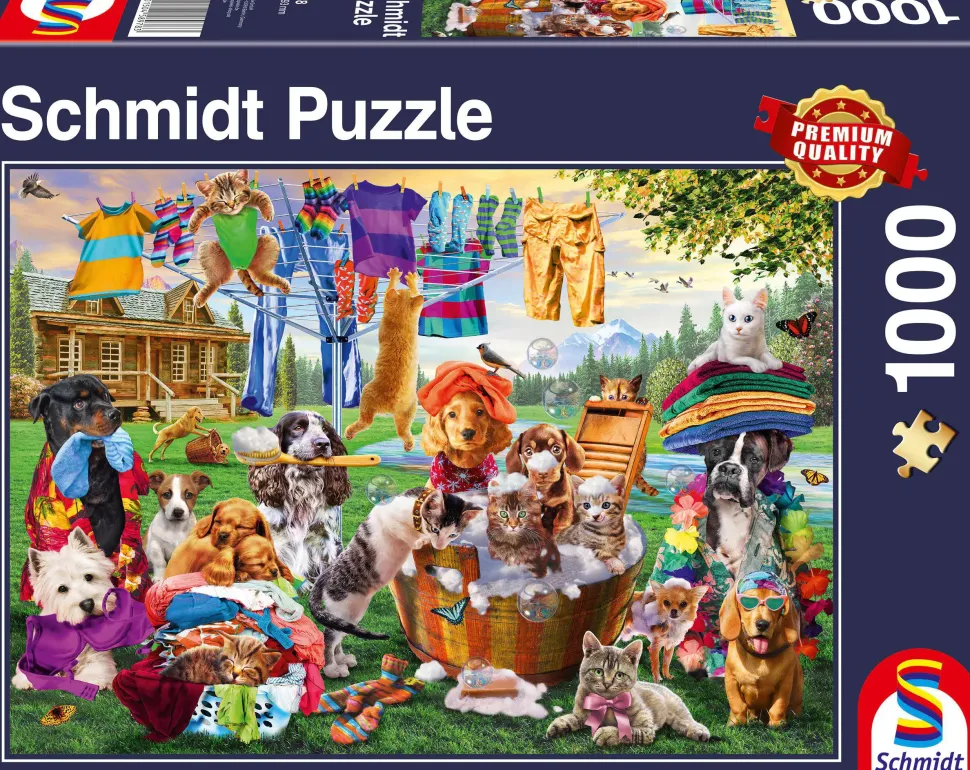 Puzzle Jardim de estimação louco