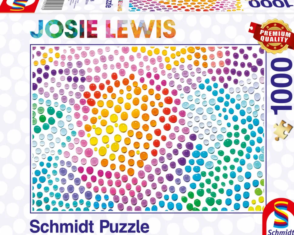 Puzzle Josie Lewis: Bolhas de sabão coloridas