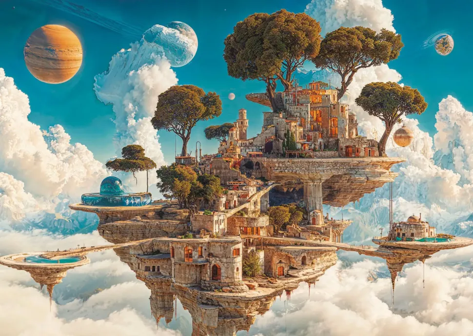 Puzzle Kingdom of Clouds