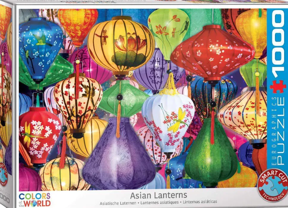Puzzle Lanternas Asiáticas