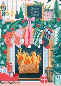 Puzzle Lareira de Natal