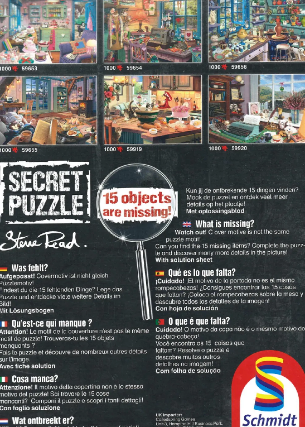 Puzzle Leia: Na mesa da cozinha