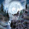 Puzzle Lobo da Lua