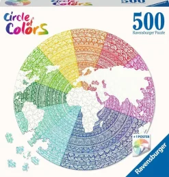 Puzzle Mandala rodada