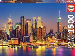 Puzzle Manhattan à noite