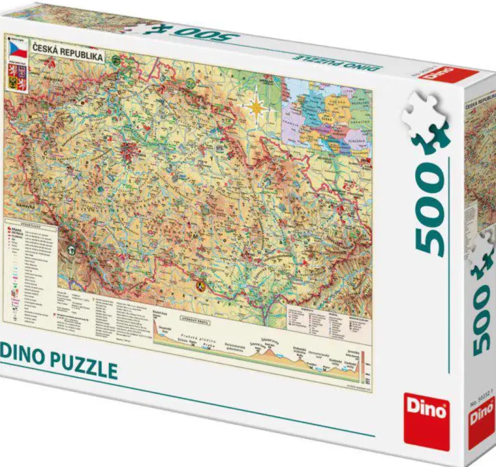 Puzzle MAPA DA REPÚBLICA CHECA