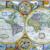 Puzzle Mapa do mundo antigo