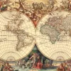 Puzzle Mapa do mundo antigo