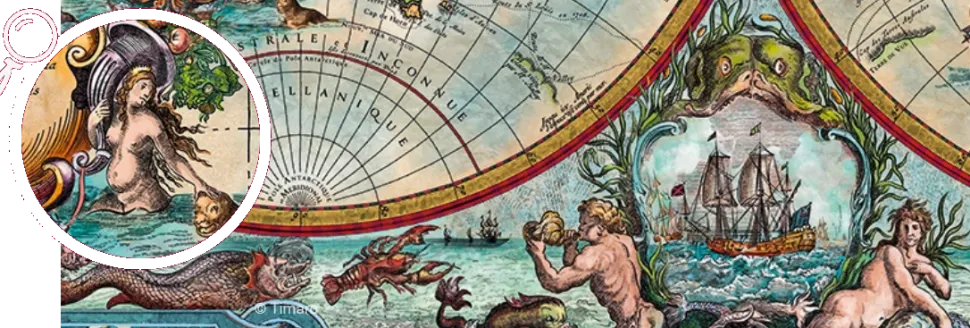 Puzzle Mapa Mundial das Grandes Descobertas