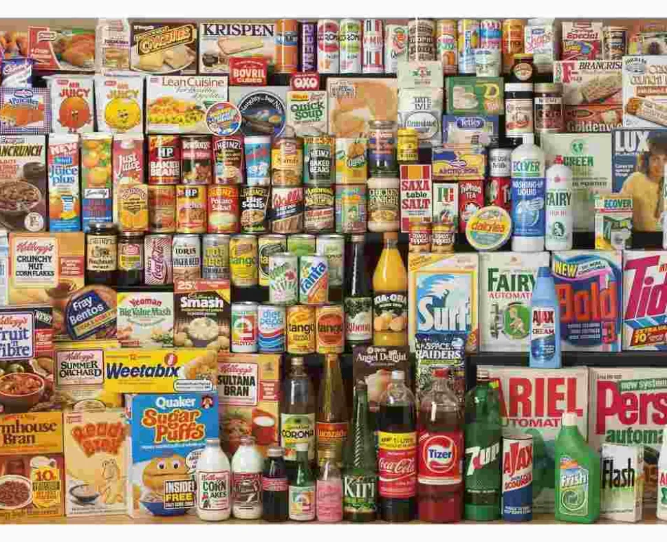 Puzzle Memórias dos anos 80: Cesta de Compras