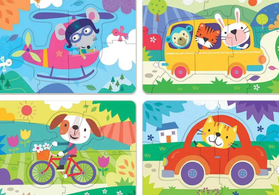 Puzzle Meus Veículos Progressivo