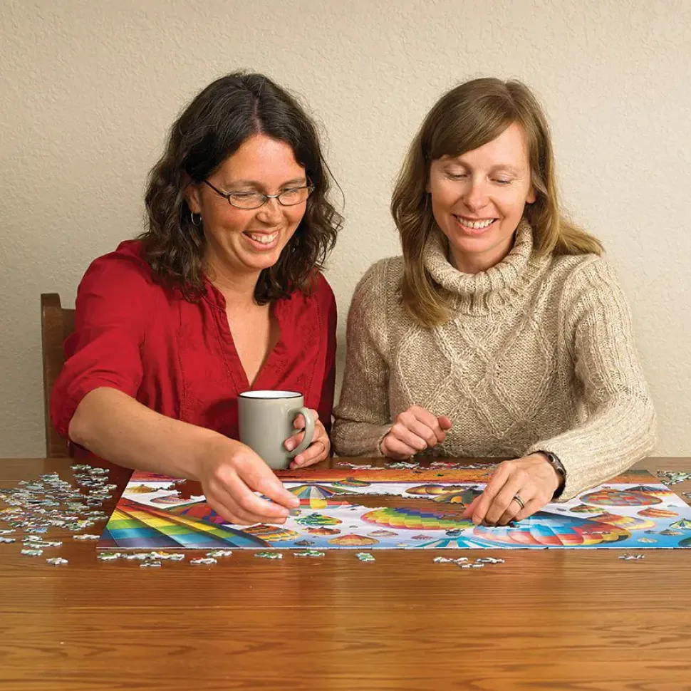 Puzzle No ar