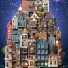 Puzzle Noite estrelada de Amsterdã