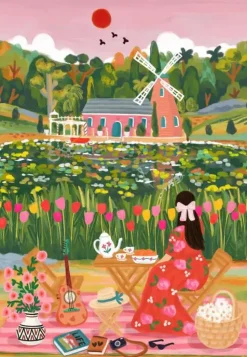 Puzzle No lago